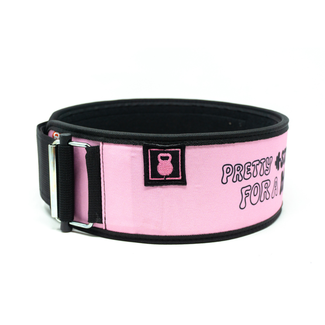 Pretty Strong for a Mom by Arielle Loewen 4" Weightlifting Belt