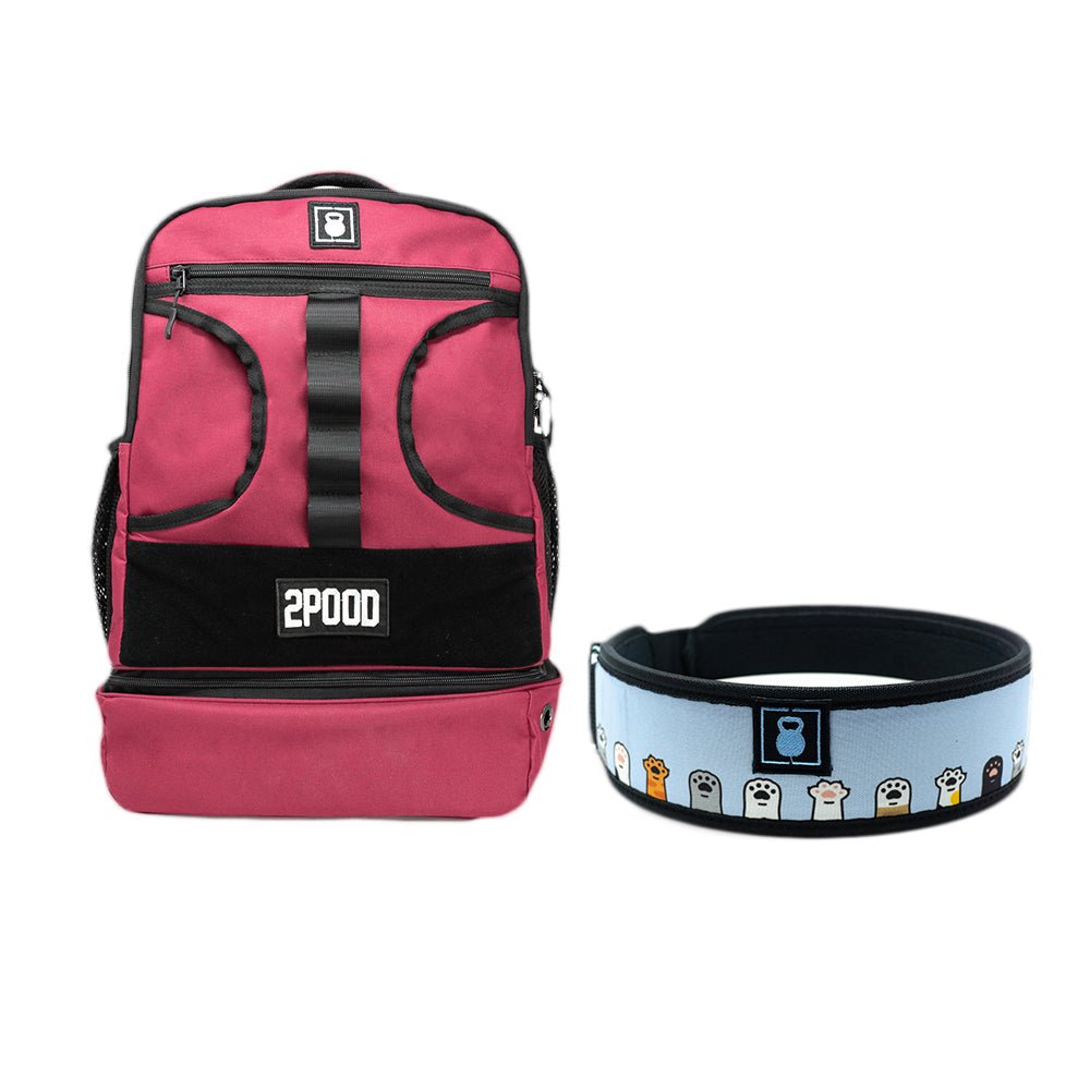 3" I'm Feline Good Belt & Backpack 3.0 Bundle