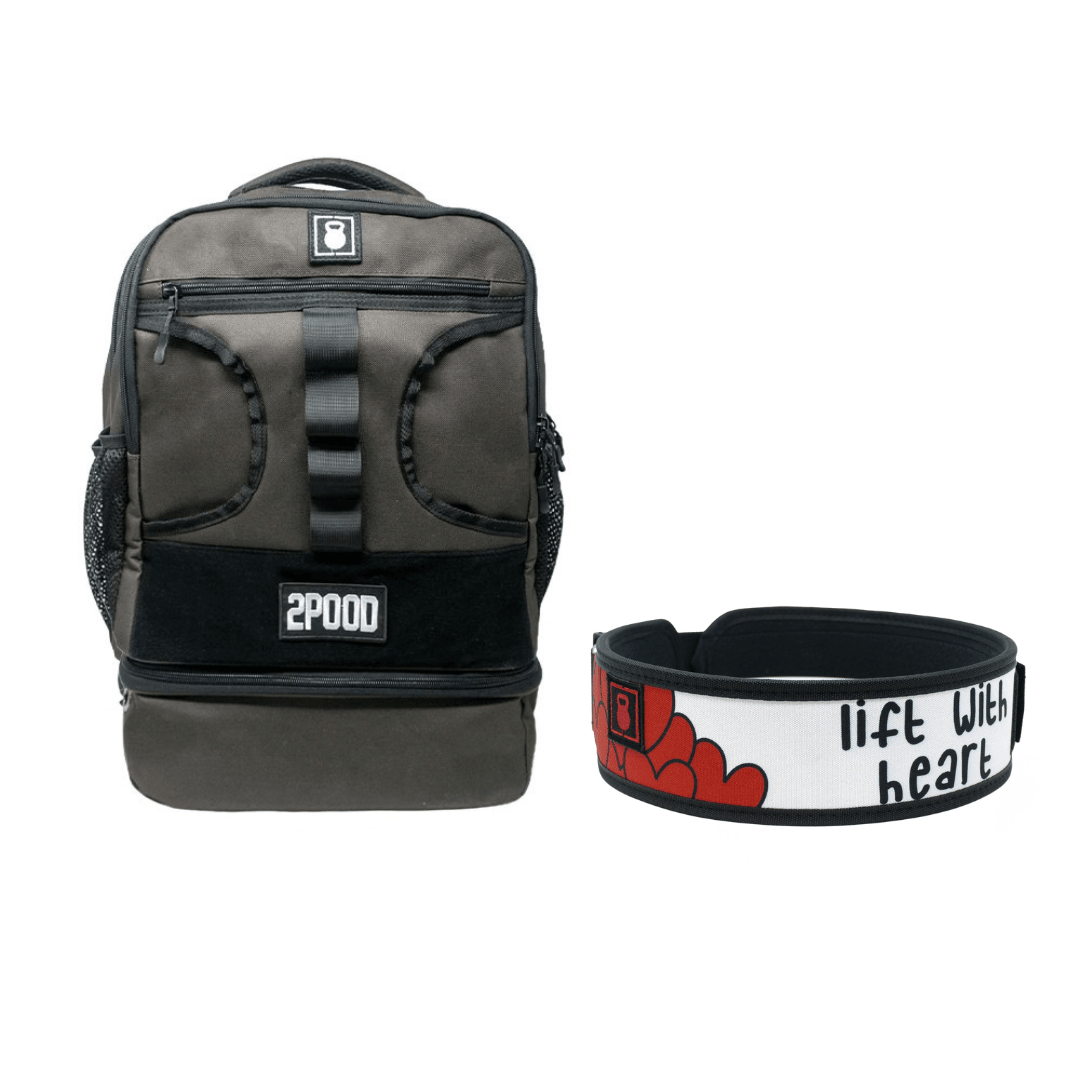 3" Lift With Heart Belt & Backpack 3.0 Bundle