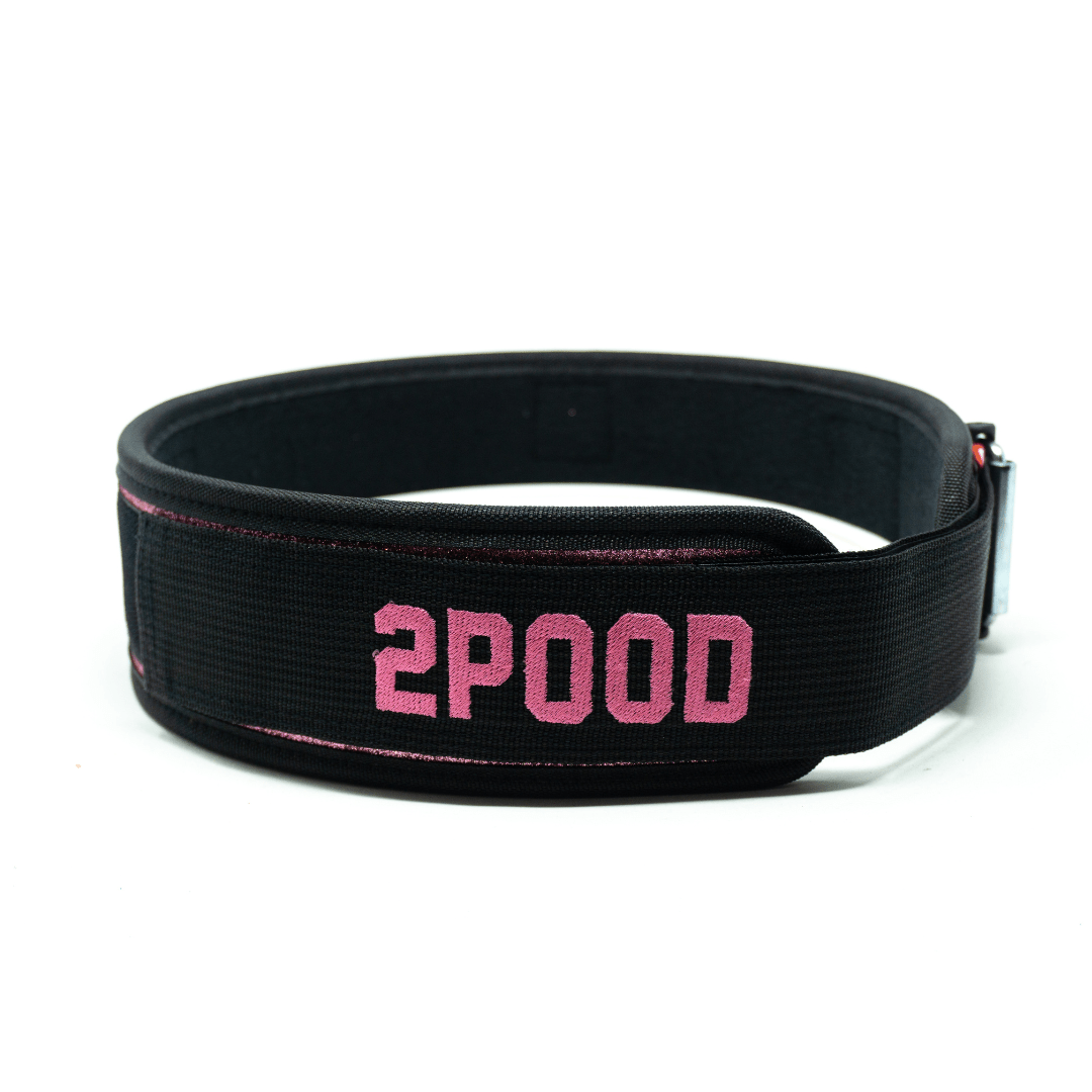 3" Petite Bubblegum Weightlifting Belt