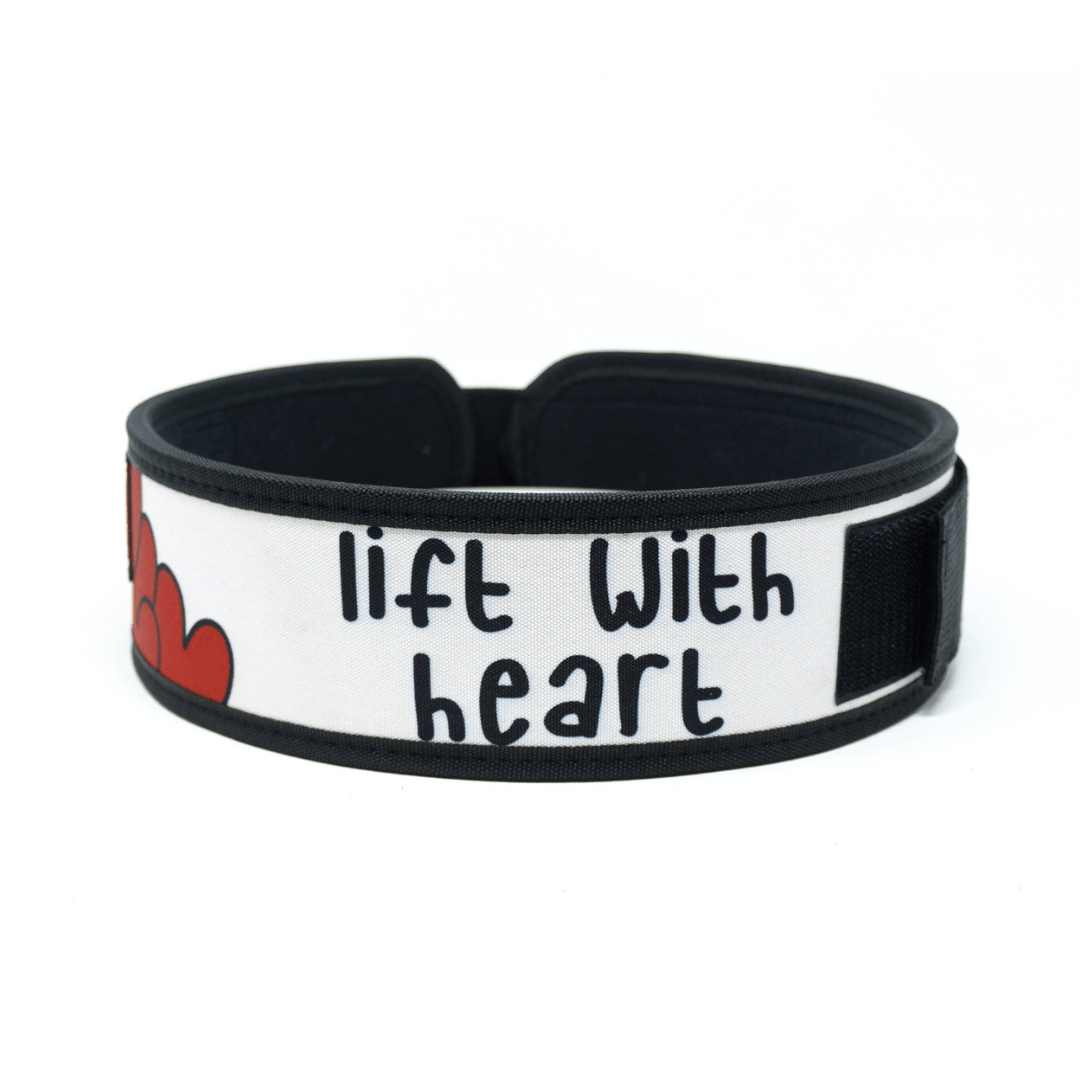 3" Petite Lift With Heart Weightlifting Belt
