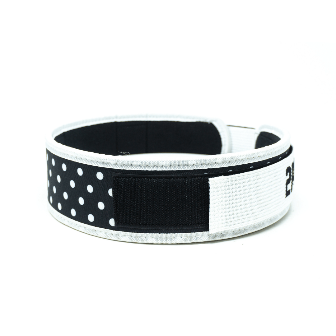 3" Petite Polka Dot Weightlifting Belt