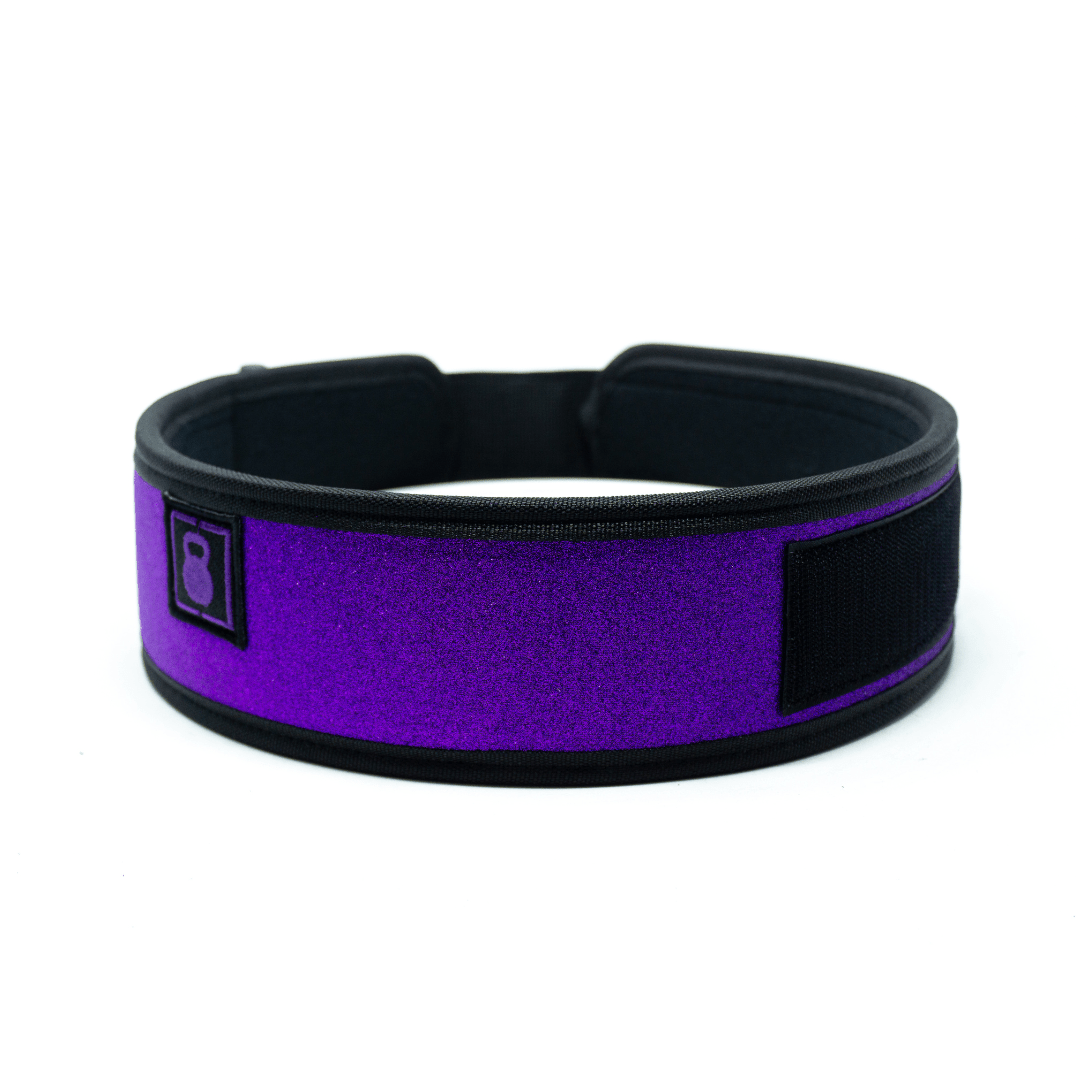 3" Petite Purple Pulse Weightlifting Belt