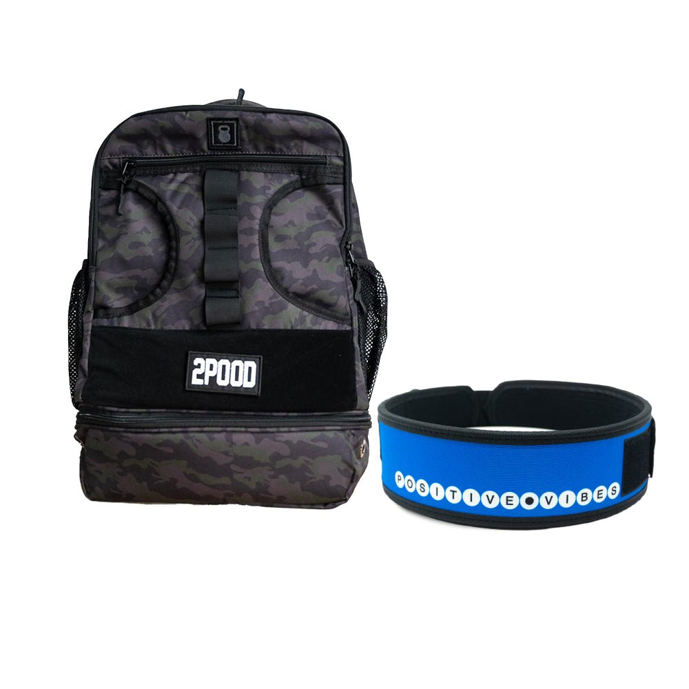 3" Positive Vibes by Alexis Raptis Belt & Backpack 3.0 Bundle