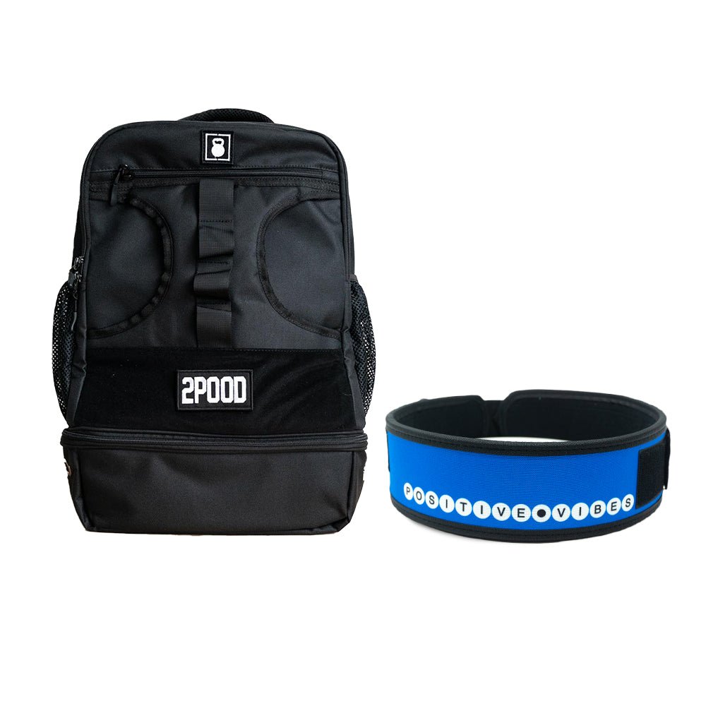 3" Positive Vibes by Alexis Raptis Belt & Backpack 3.0 Bundle