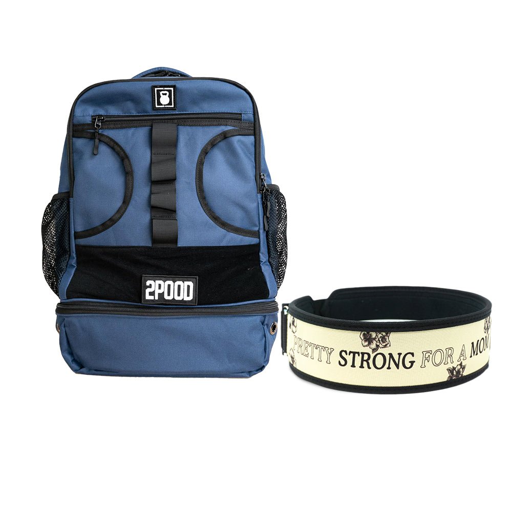 3" Pretty Strong for a Mom by Arielle Loewen Belt & Backpack 3.0 Bundle