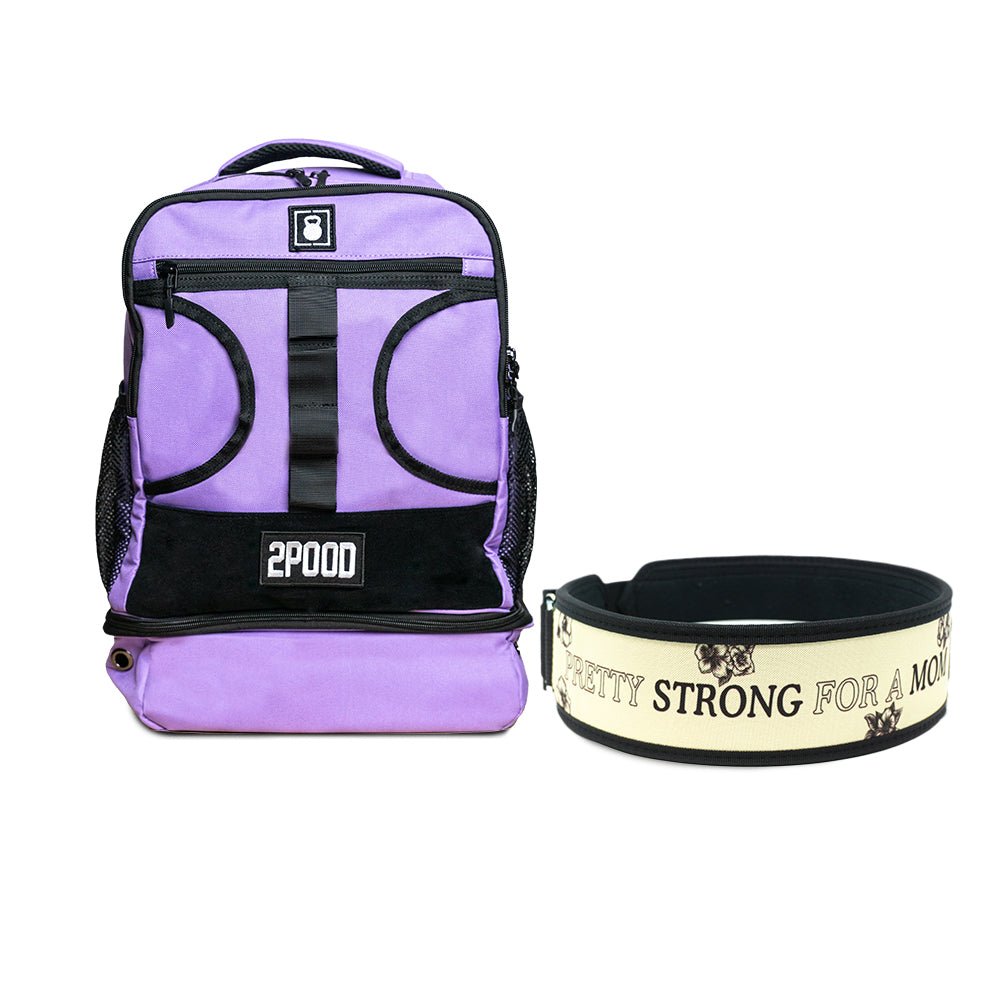3" Pretty Strong for a Mom by Arielle Loewen Belt & Backpack 3.0 Bundle