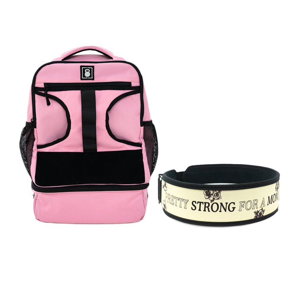 3" Pretty Strong for a Mom by Arielle Loewen Belt & Backpack 3.0 Bundle