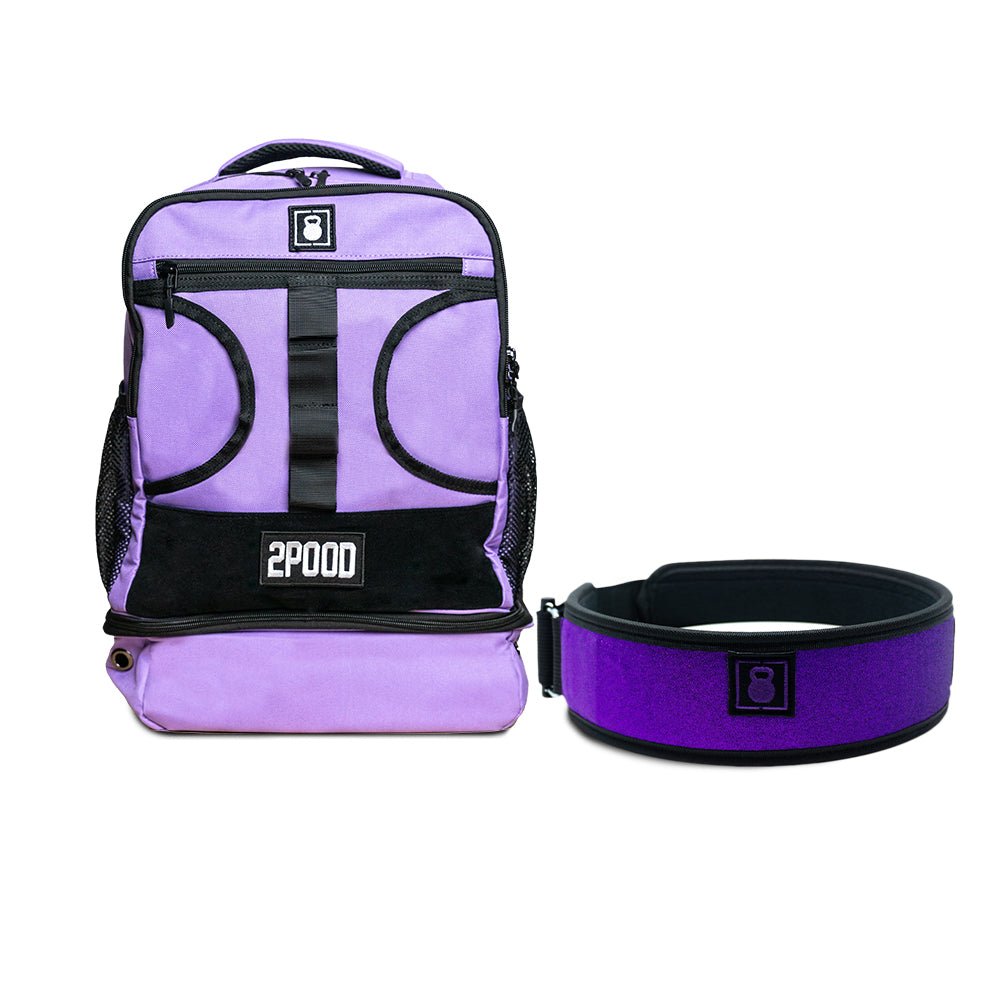 3" Purple Pulse Belt & Backpack 3.0 Bundle