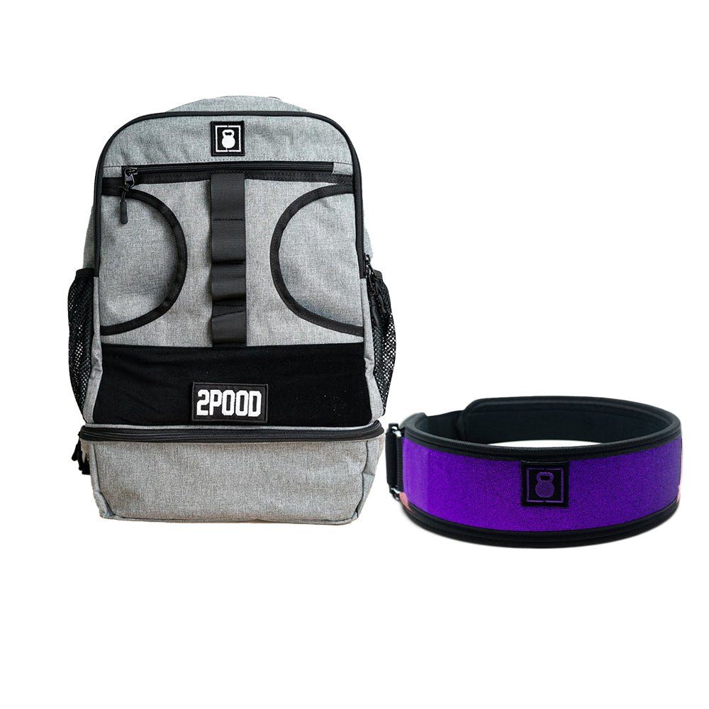 3" Purple Pulse Belt & Backpack 3.0 Bundle