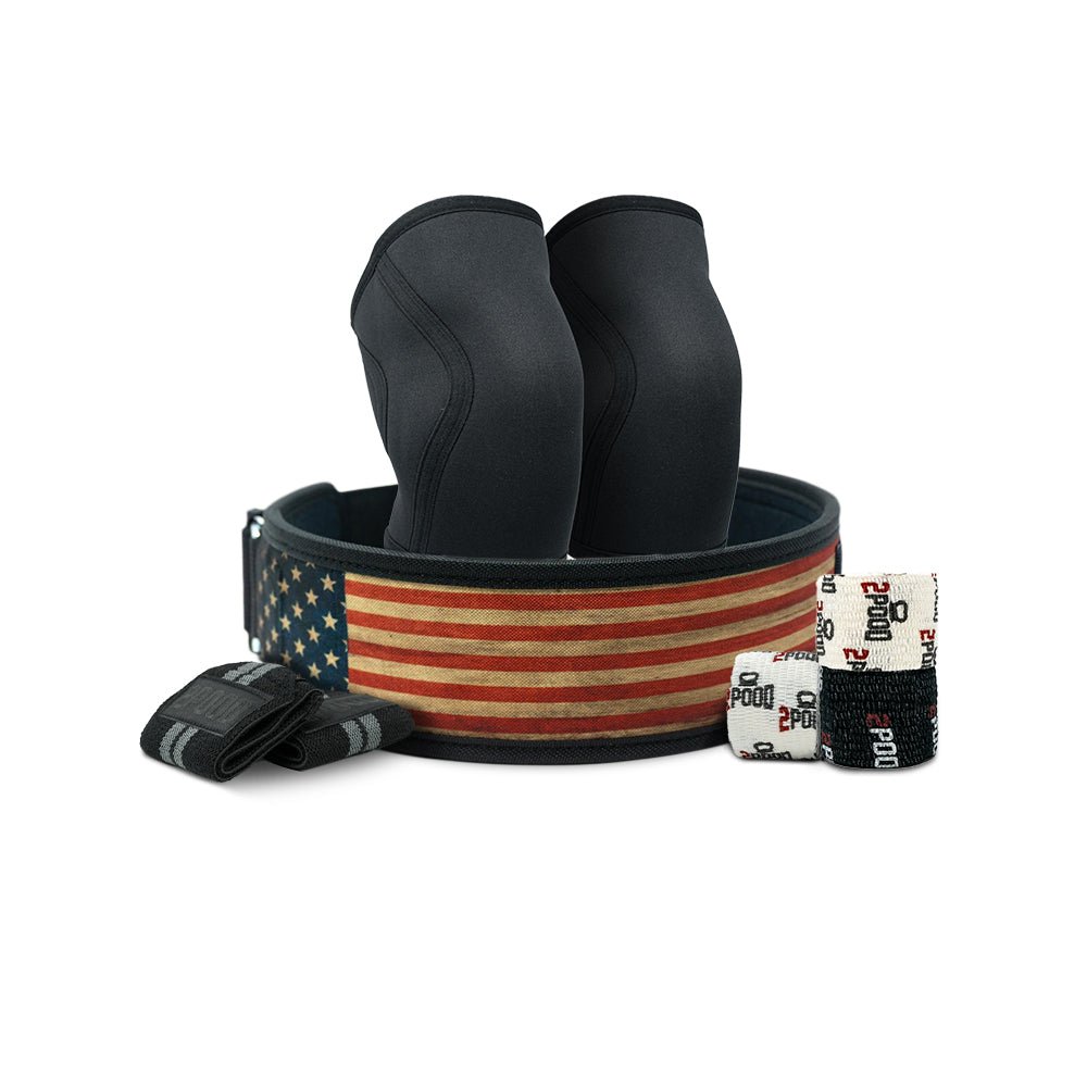 3" Unapologetically American Belt Lifting Bundle - 2POOD