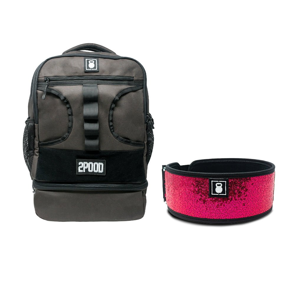 4" Bombshell (sparkle) Belt & Backpack 3.0 Bundle