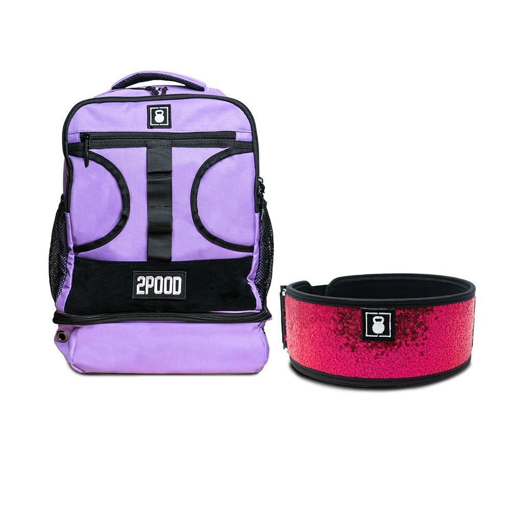 4" Bombshell (sparkle) Belt & Backpack 3.0 Bundle - 2POOD