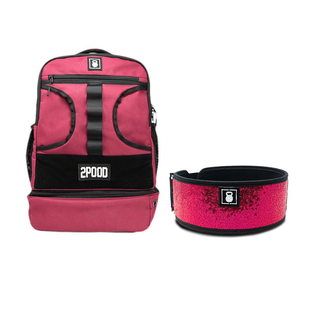 4" Bombshell (sparkle) Belt & Backpack 3.0 Bundle