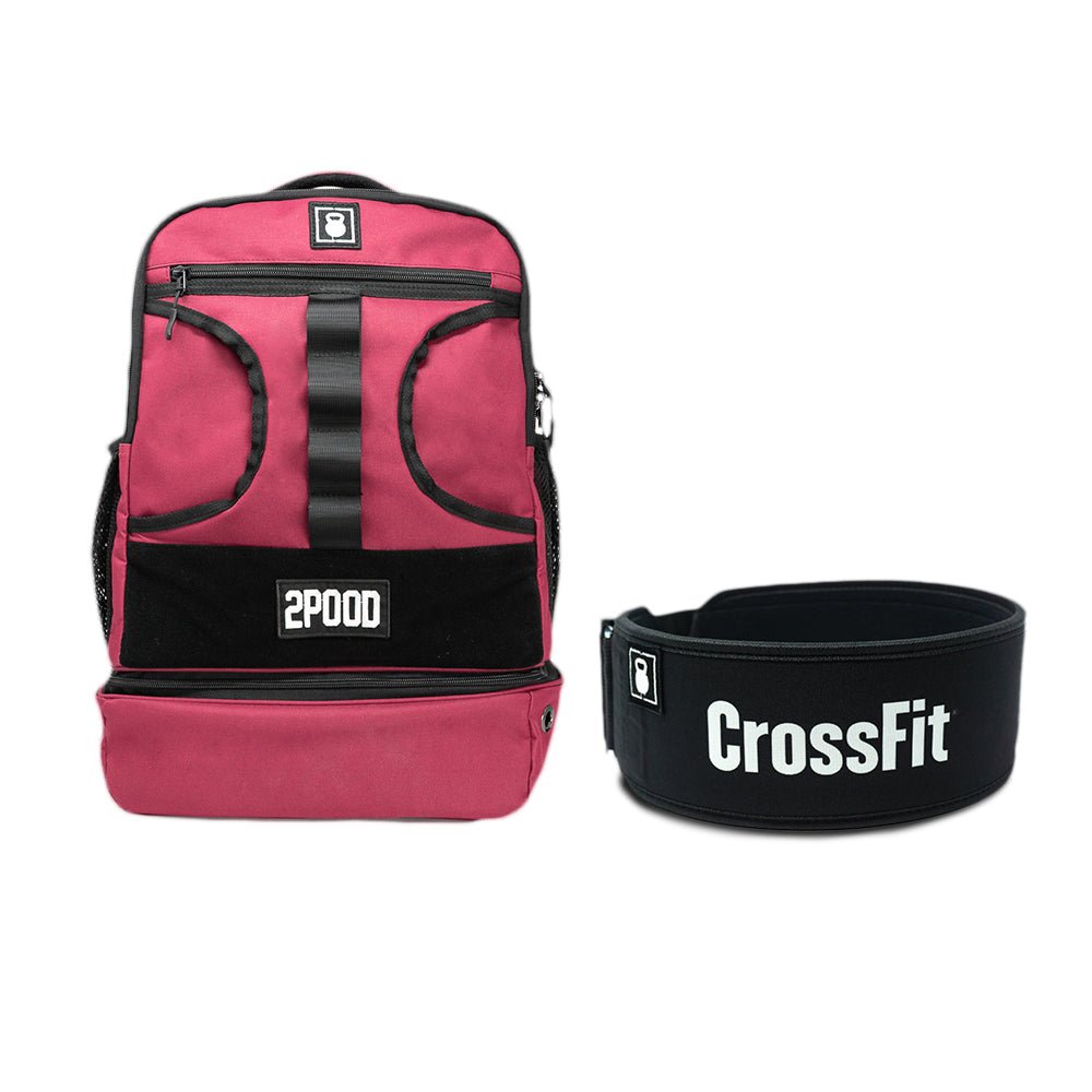 4" CrossFit Black Belt & Backpack 3.0 Bundle
