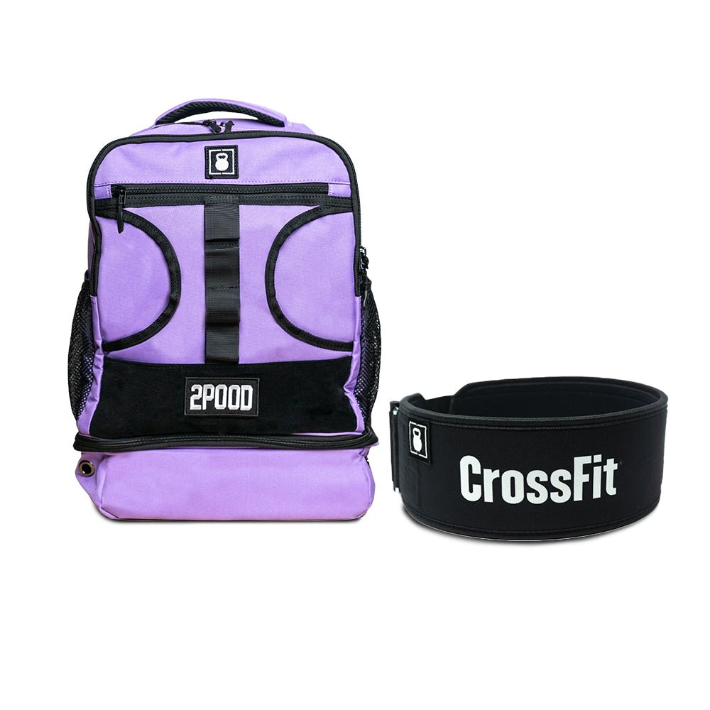 4" CrossFit Black Belt & Backpack 3.0 Bundle - 2POOD