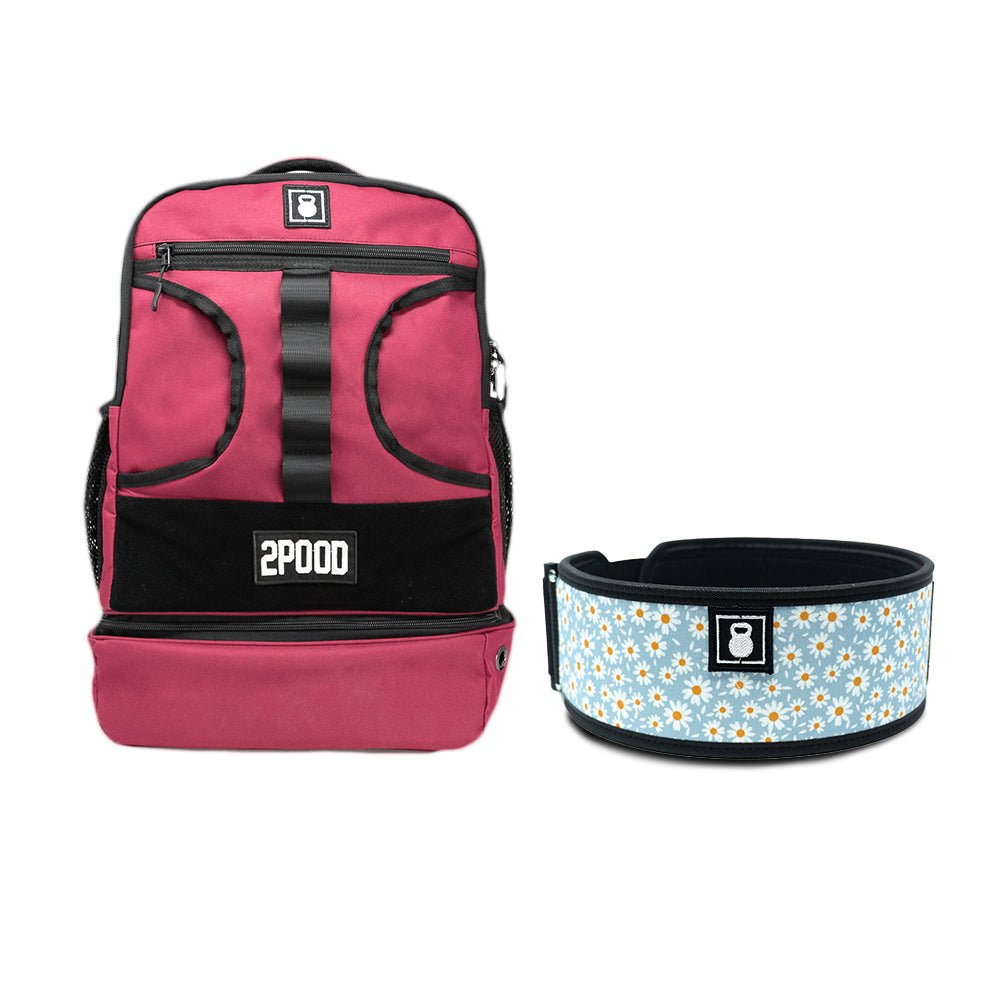 4" Daisies Belt & Backpack 3.0 Bundle