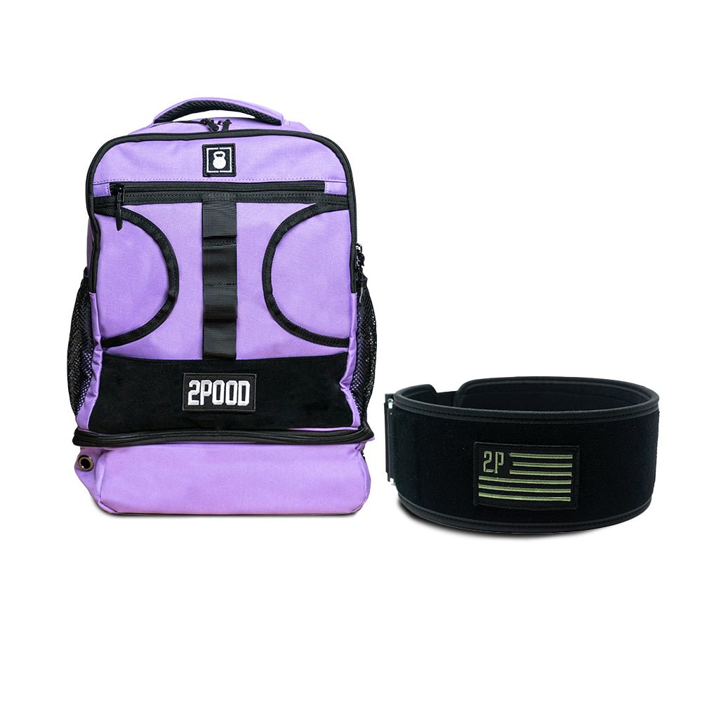 4" Green Velcro Patch Belt & Backpack 3.0 Bundle - 2POOD