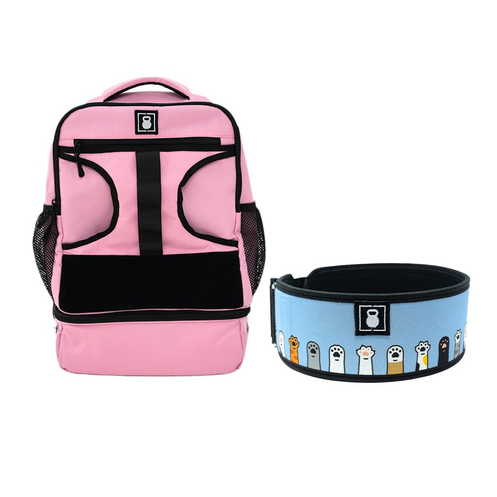 4" I'm Feline Good Belt & Backpack 3.0 Bundle