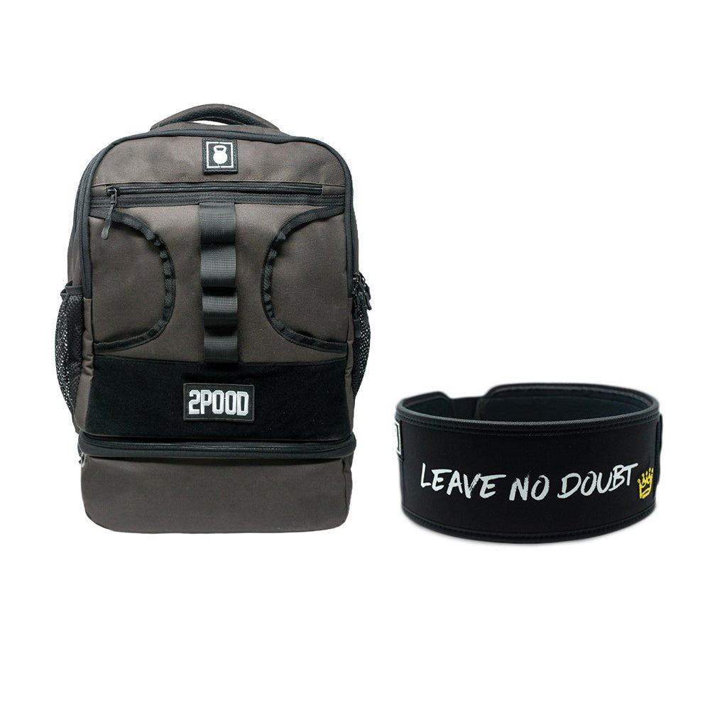 4" Leave No Doubt by PRVN Belt & Backpack 3.0 Bundle