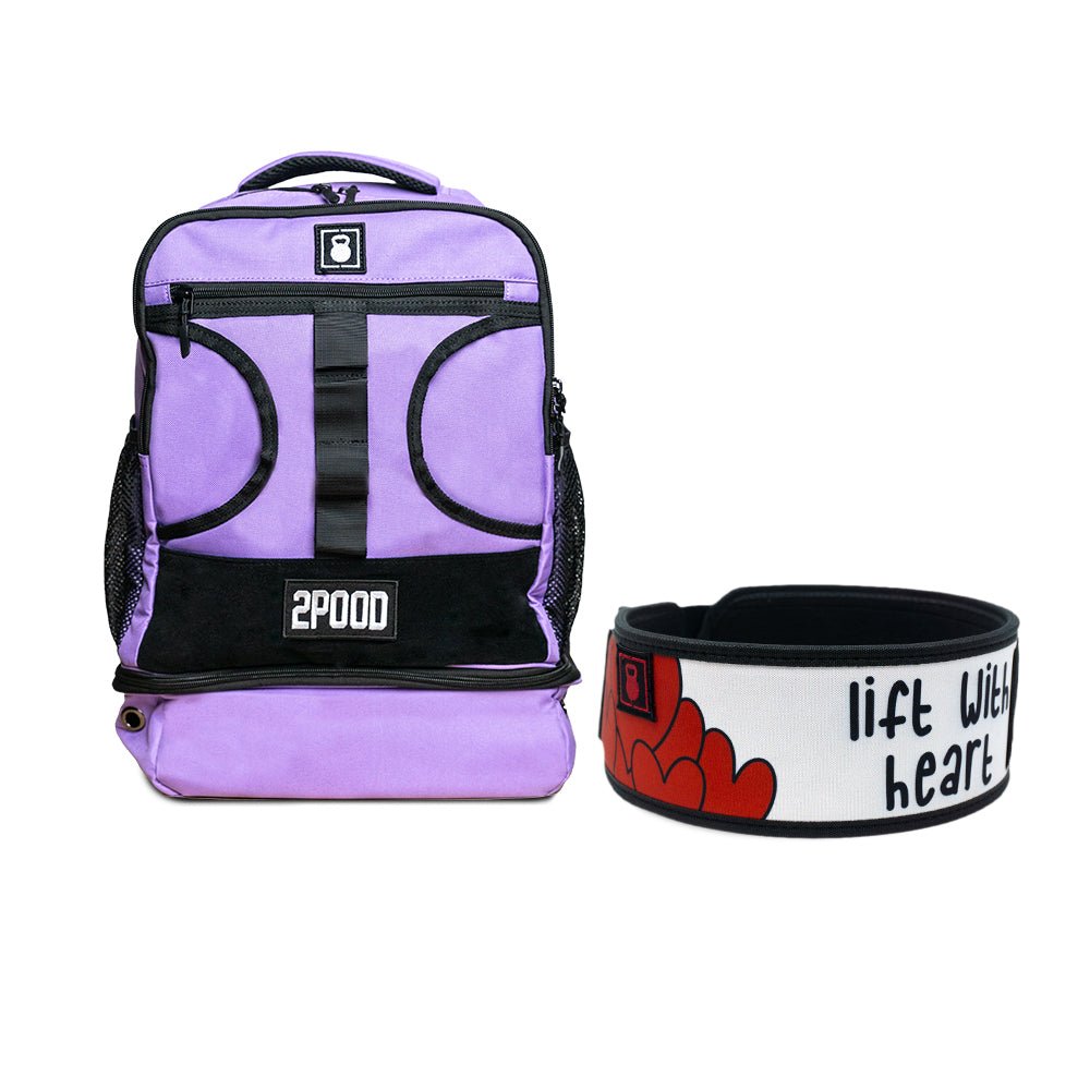4" Lift With Heart Belt & Backpack 3.0 Bundle