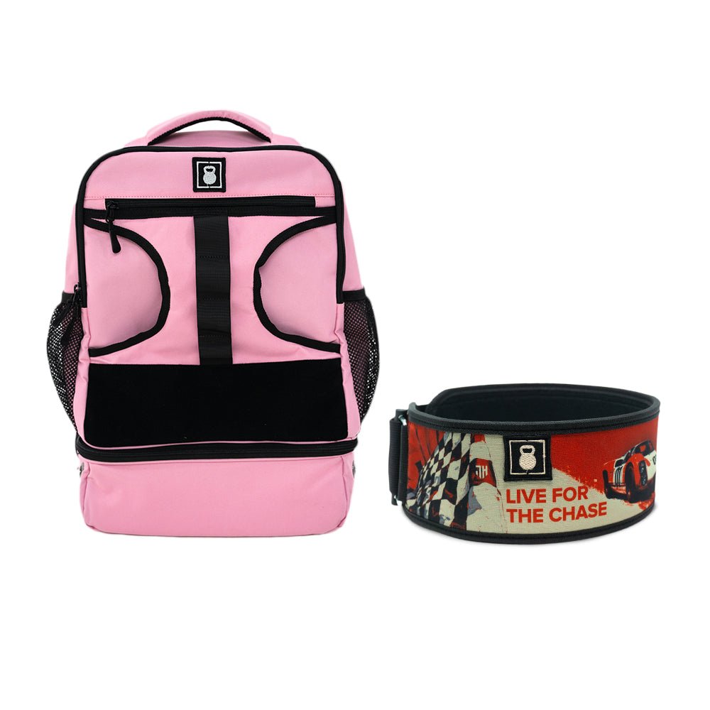 4" Live For The Chase by Jayson Hopper Belt & Backpack 3.0 Bundle