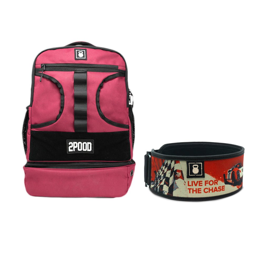 4" Live For The Chase by Jayson Hopper Belt & Backpack 3.0 Bundle