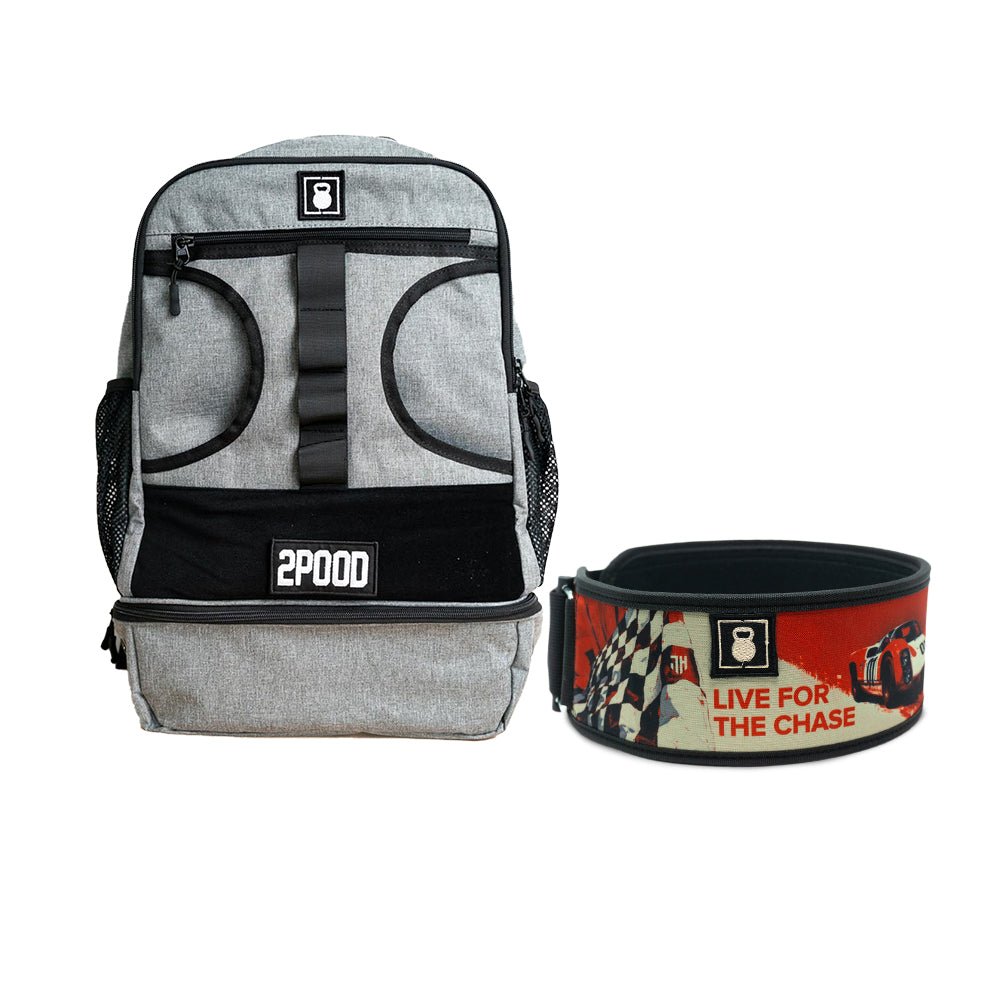 4" Live For The Chase by Jayson Hopper Belt & Backpack 3.0 Bundle