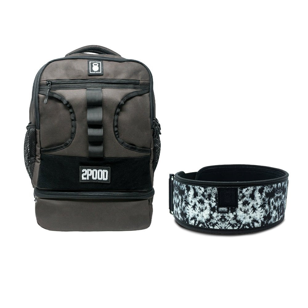 4" Midnight Tie Dye by Jourdan Delacruz Belt & Backpack 3.0 Bundle