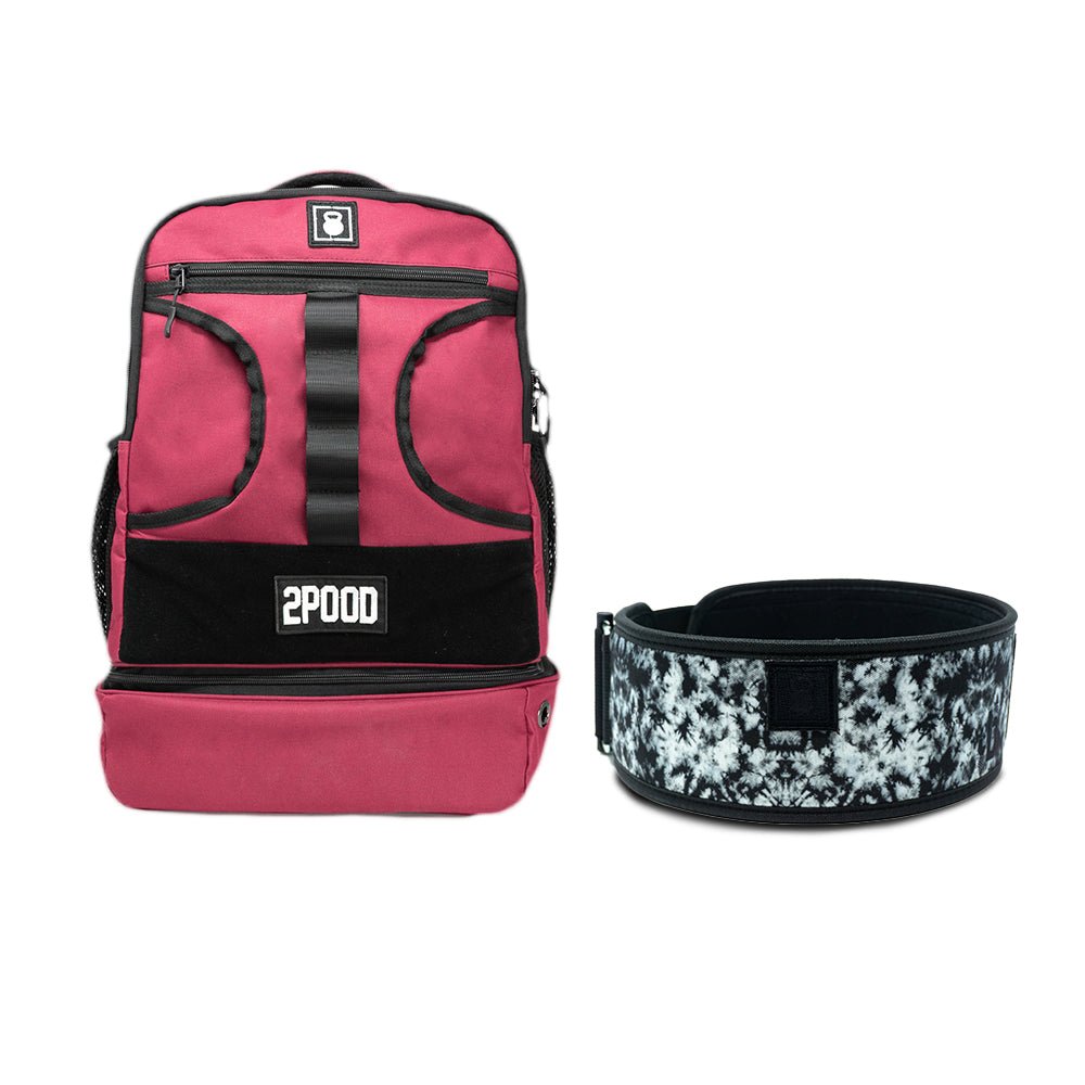4" Midnight Tie Dye by Jourdan Delacruz Belt & Backpack 3.0 Bundle