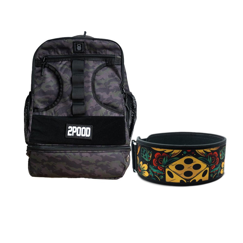 4" Press Your Luck Belt & Backpack 3.0 Bundle