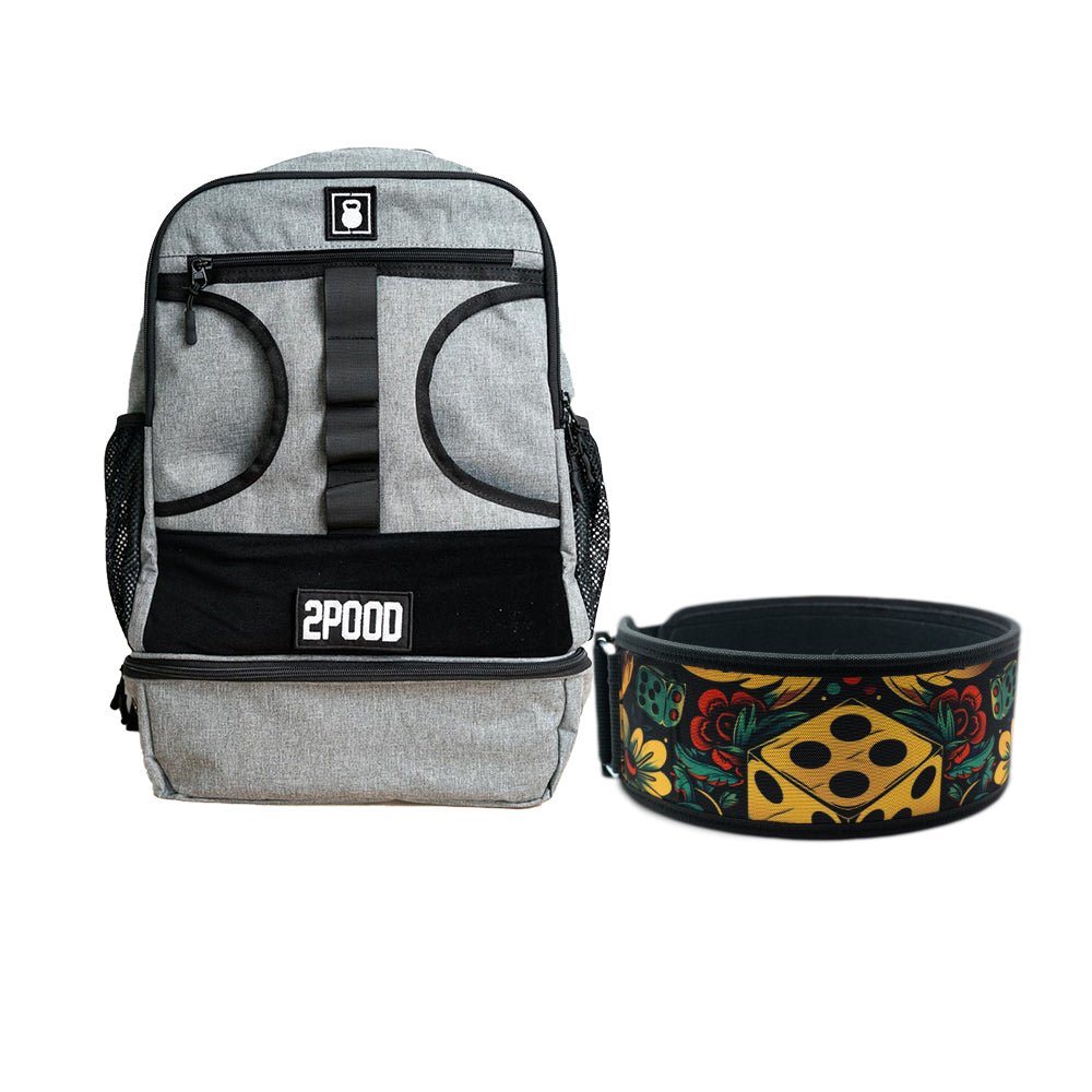 4" Press Your Luck Belt & Backpack 3.0 Bundle