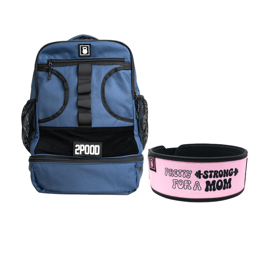 4" Pretty Strong for a Mom by Arielle Loewen Belt & Backpack 3.0 Bundle