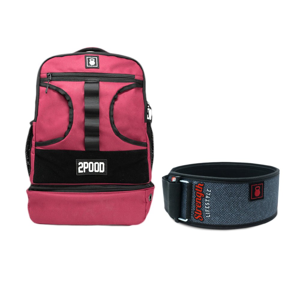 4" Strength Lifestyle Belt & Backpack 3.0 Bundle