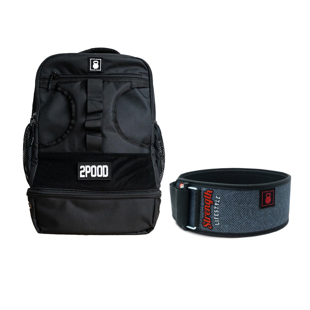 4" Strength Lifestyle Belt & Backpack 3.0 Bundle