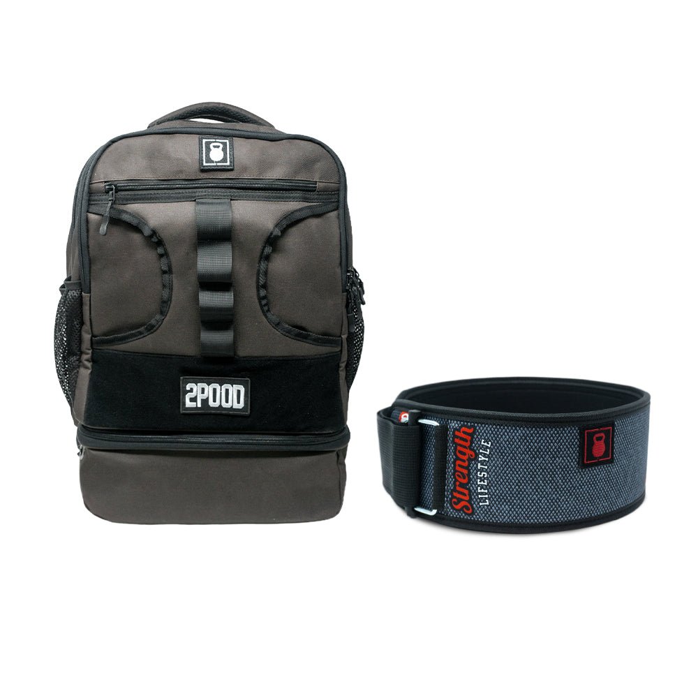 4" Strength Lifestyle Belt & Backpack 3.0 Bundle