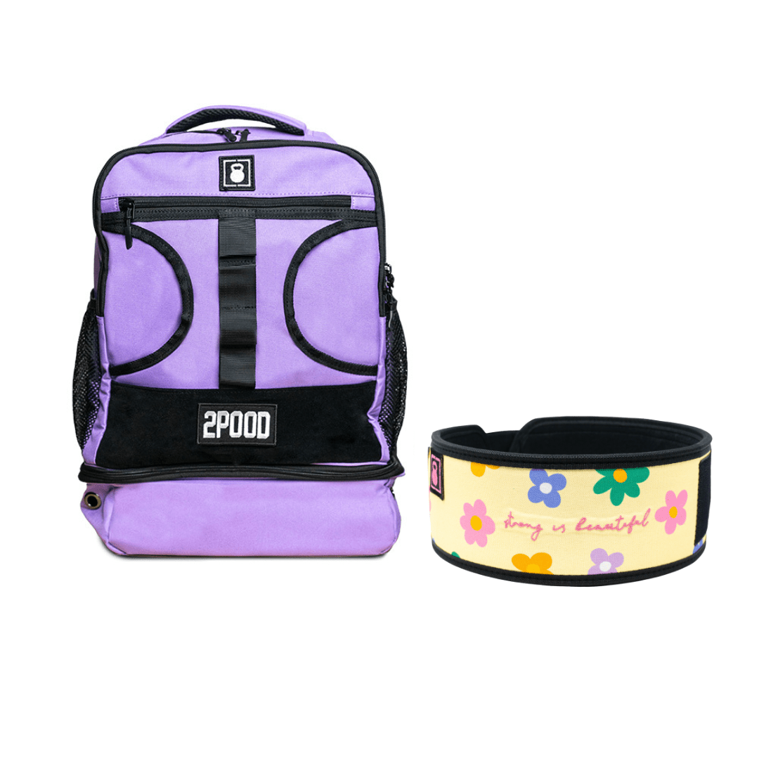 4" Strong Is Beautiful by Aimee Cringle Belt & Backpack 3.0 Bundle