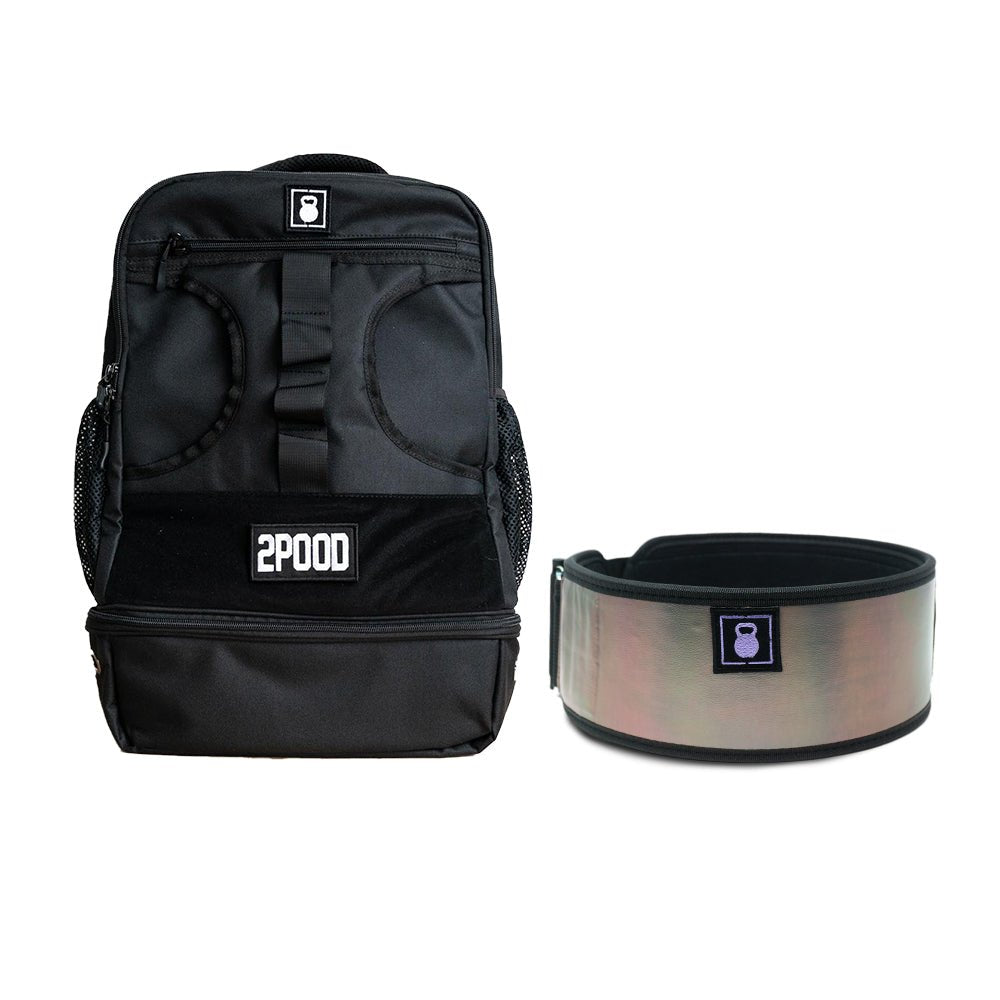 4" Ultraviolet by Mattie Rogers Belt & Backpack 3.0 Bundle