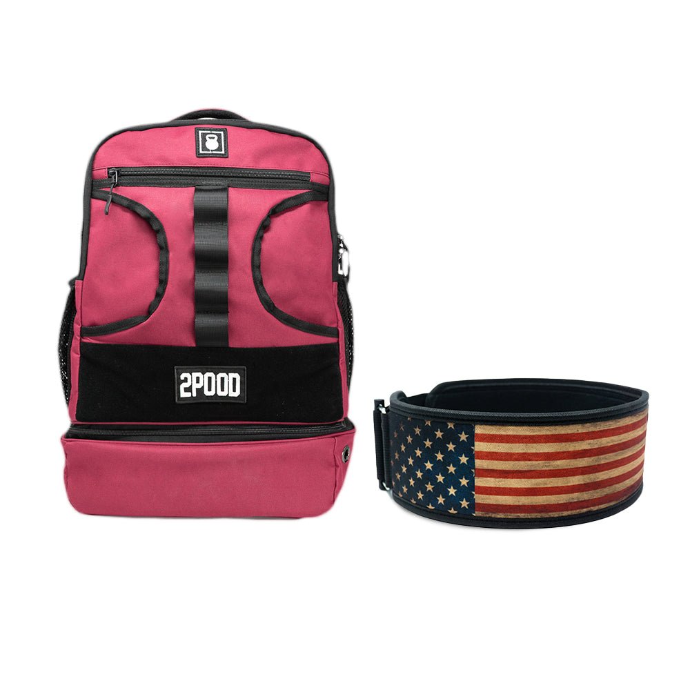 4" Unapologetically American Belt & Backpack 3.0 Bundle