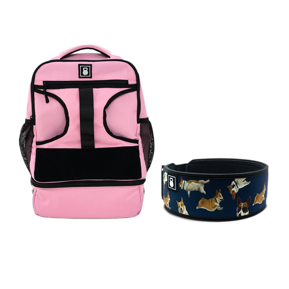 4" Winston the Corgi 2.0 Belt & Backpack 3.0 Bundle