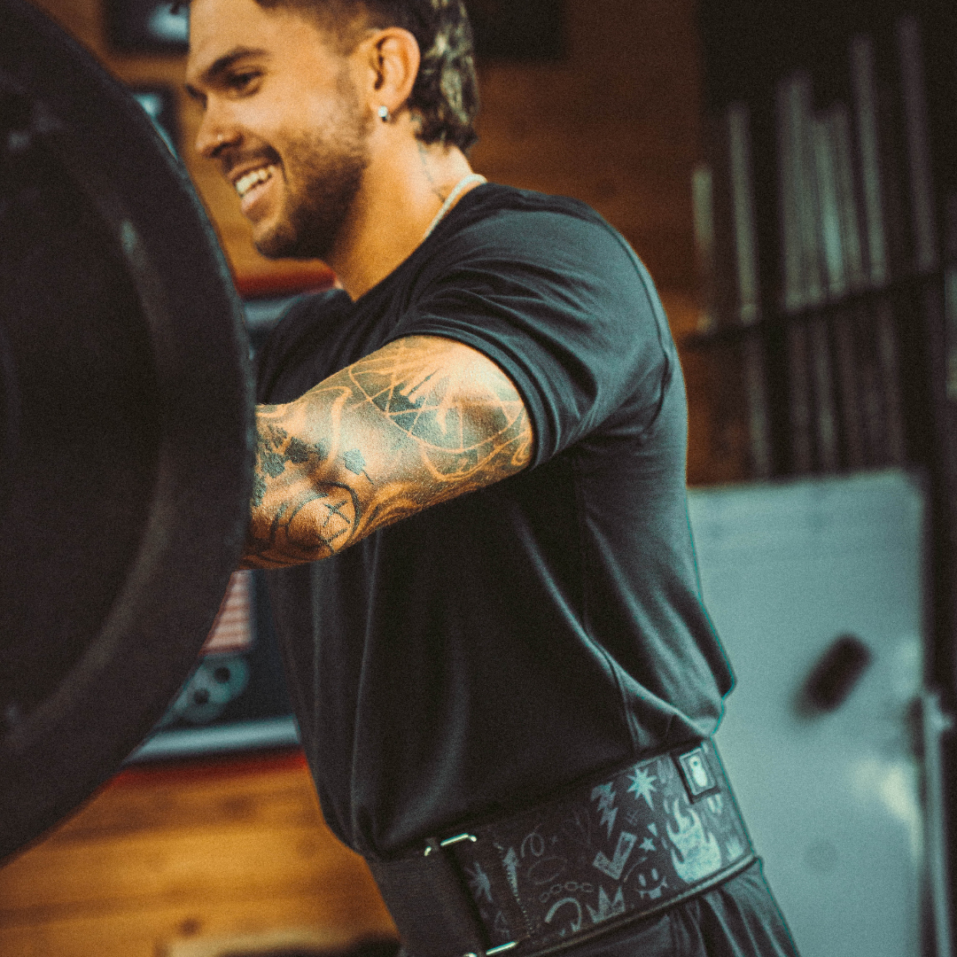 "What's My Lift Again?" 4" Weightlifting Belt
