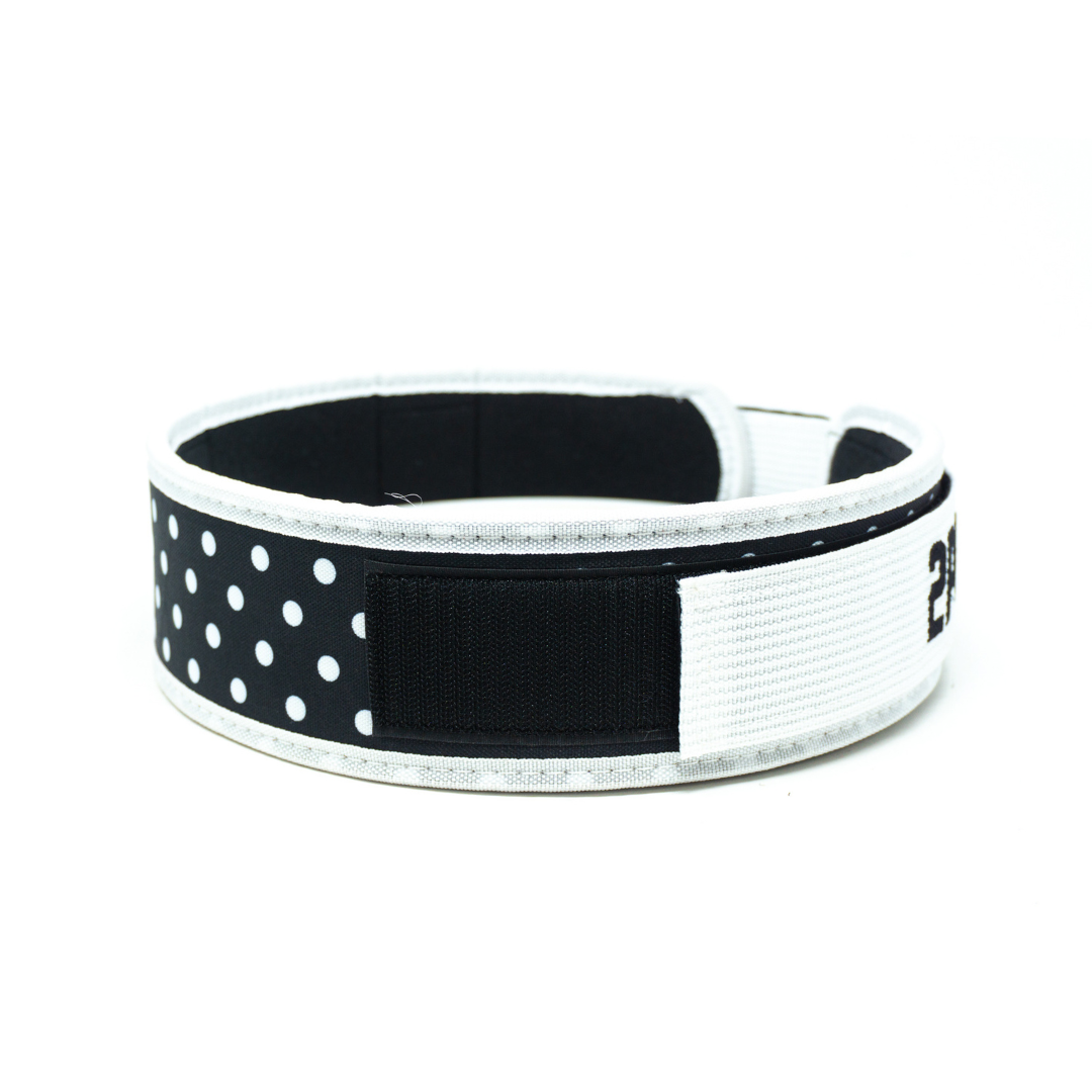 3" Petite Polka Dot Weightlifting Belt