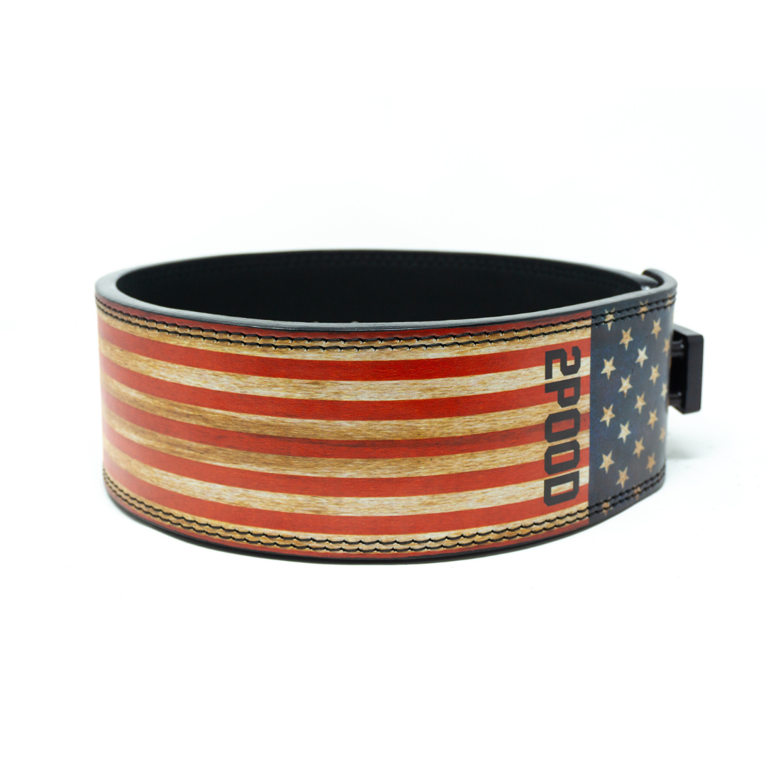 Unapologetically American Lever Belt
