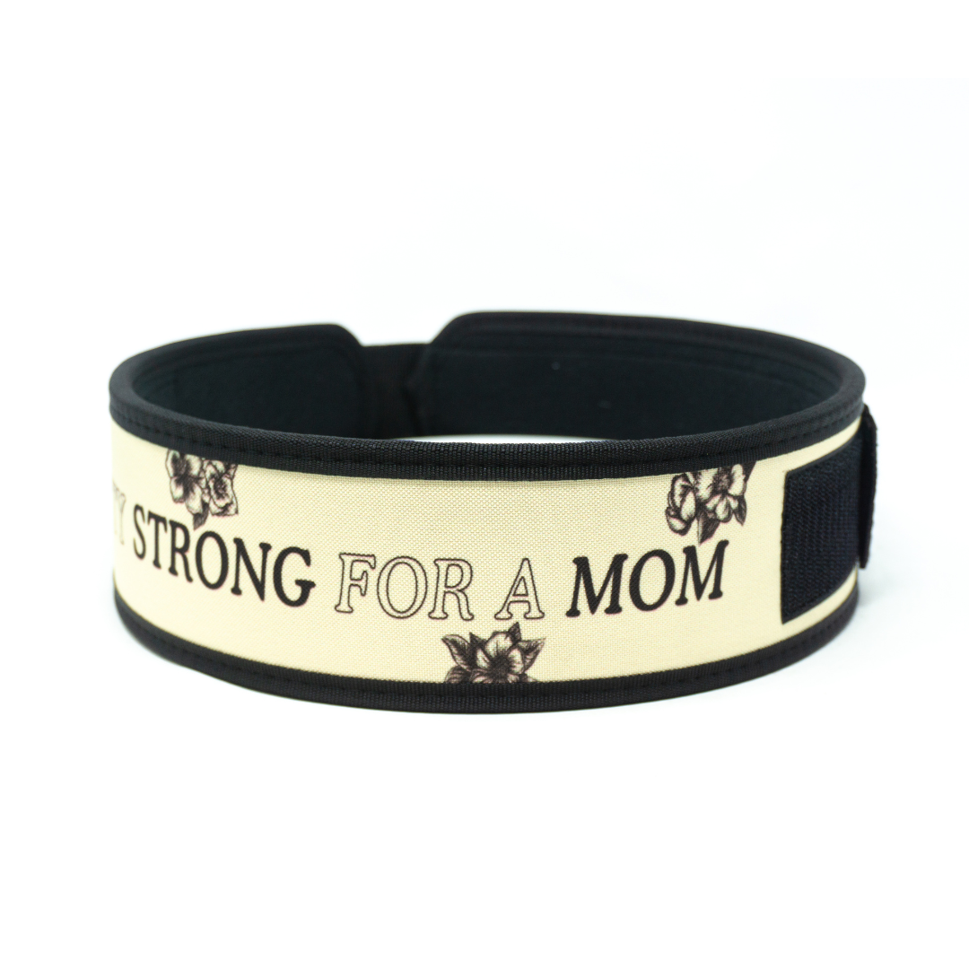 3" Petite Pretty Strong for a Mom by Arielle Loewen Weightlifting Belt