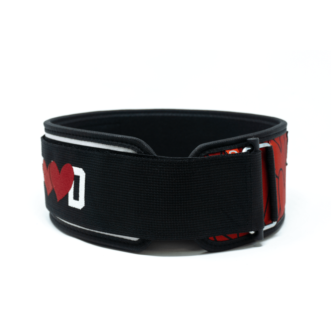 Lift With Heart 4" Weightlifting Belt