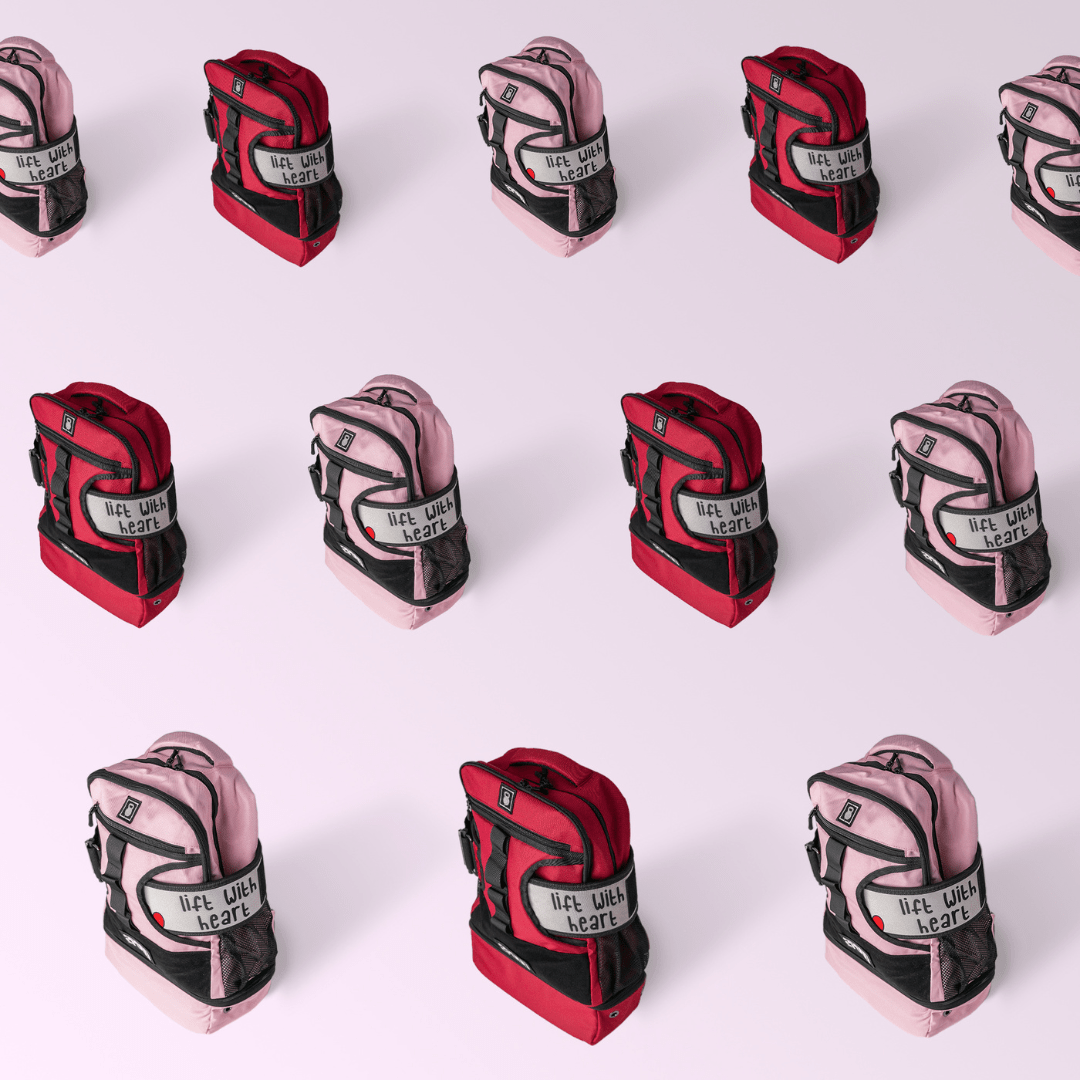 Lift With Heart 4" Weightlifting Belt