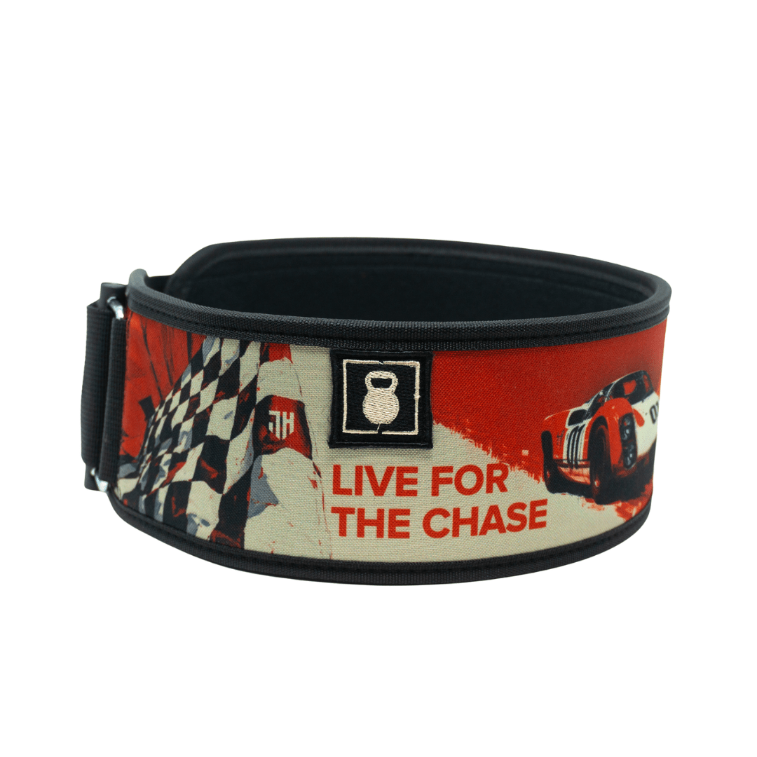 Live For The Chase by Jayson Hopper 4" Weightlifting Belt