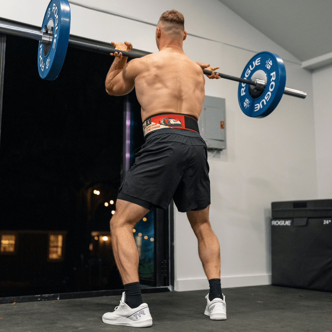 Live For The Chase by Jayson Hopper 4" Weightlifting Belt