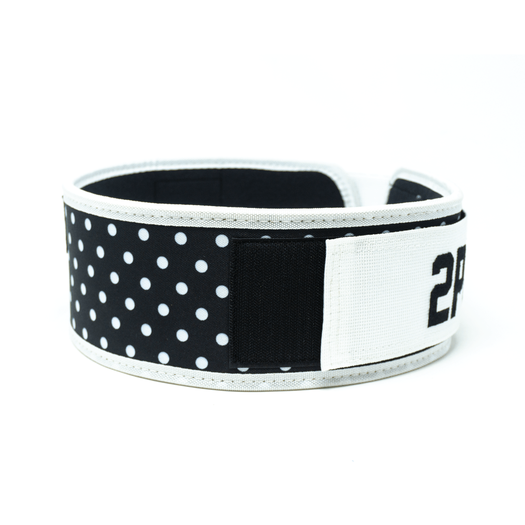 Polka Dot 4" Weightlifting Belt