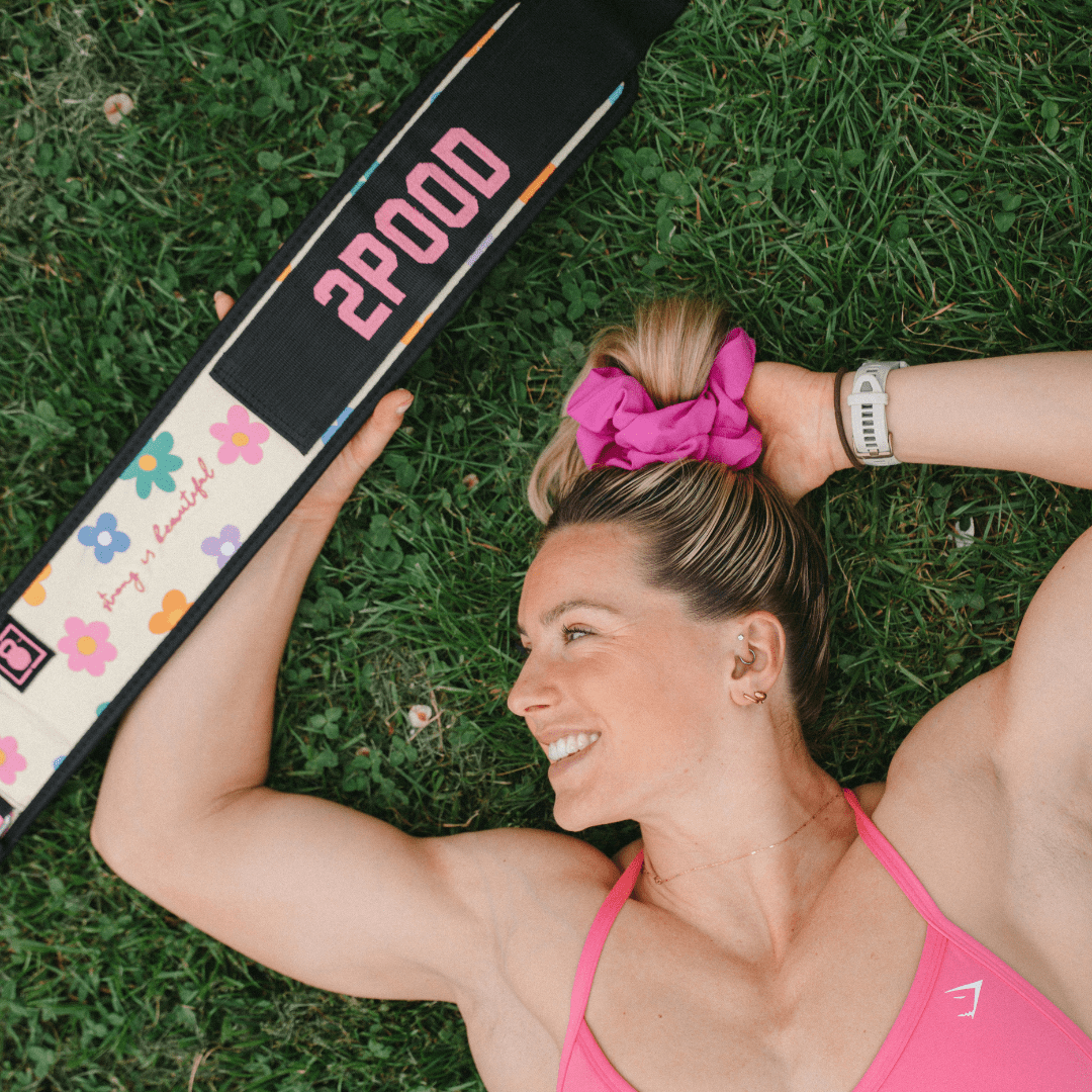 Strong Is Beautiful by Aimee Cringle 4" Weightlifting Belt